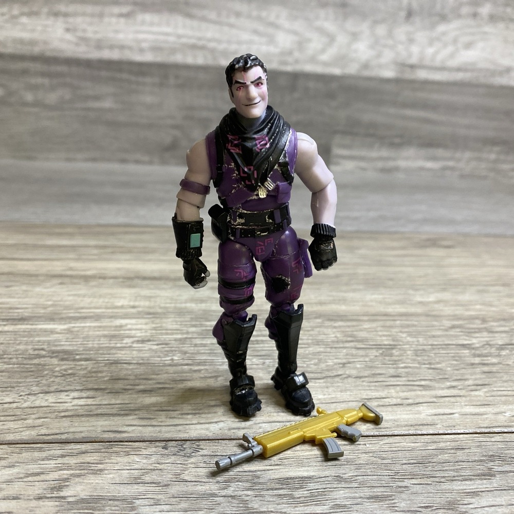 Jazwares‎ Epic Games Fortnite Dark Jonesy 4" Action Figure Squad Mode w Hun